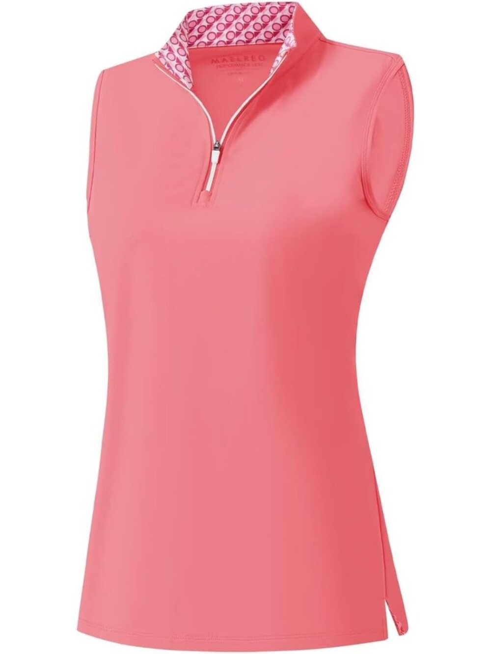 Sleeveless Collared Golf Polo Shirt for Women - Quick Dry Athletic Tank Top